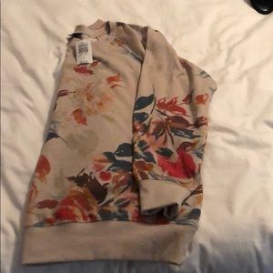 Floral sweatshirt